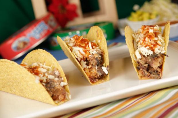receta Tacos con sardinas - van camp´s 
