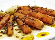 Zanahorias caramelizadas al comino