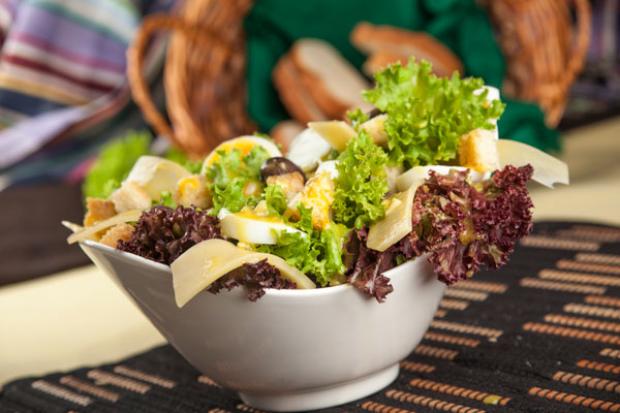 receta Ensalada verde con emmental