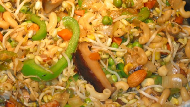 Chop suey vegetariano