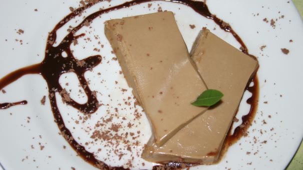 Pannacotta de café