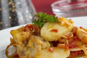 Guiso de bacalao con patatas